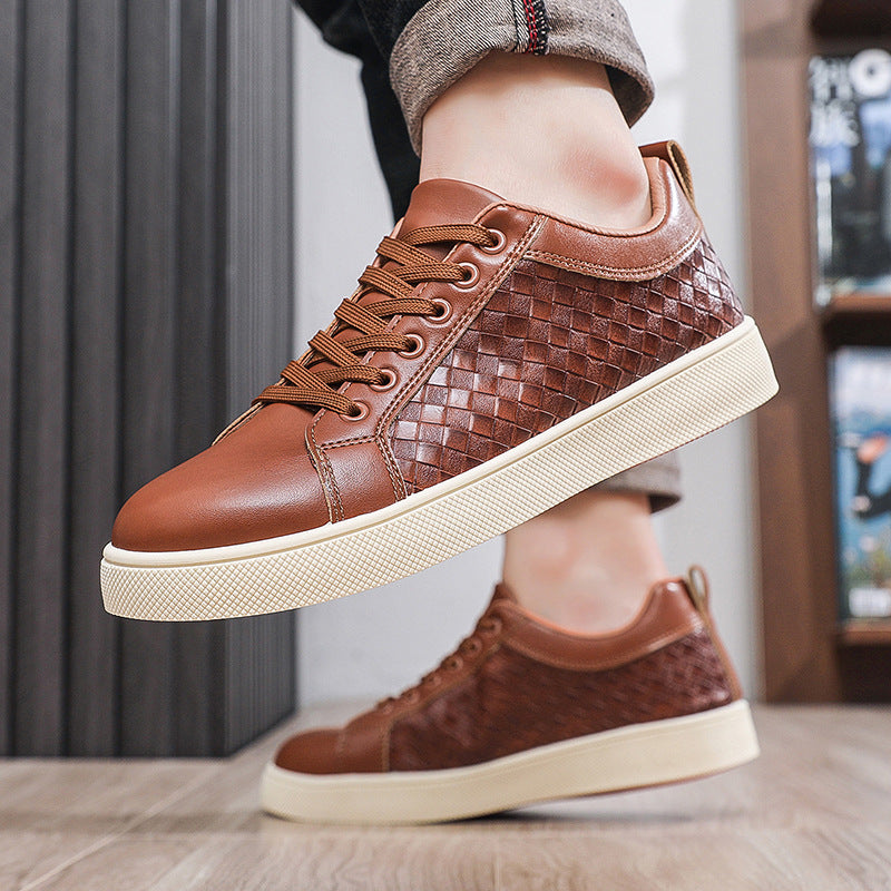 Sneakers bas-top pour hommes de printemps