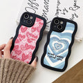 Beau Love Mobile Phone Wave Soft étui de protection