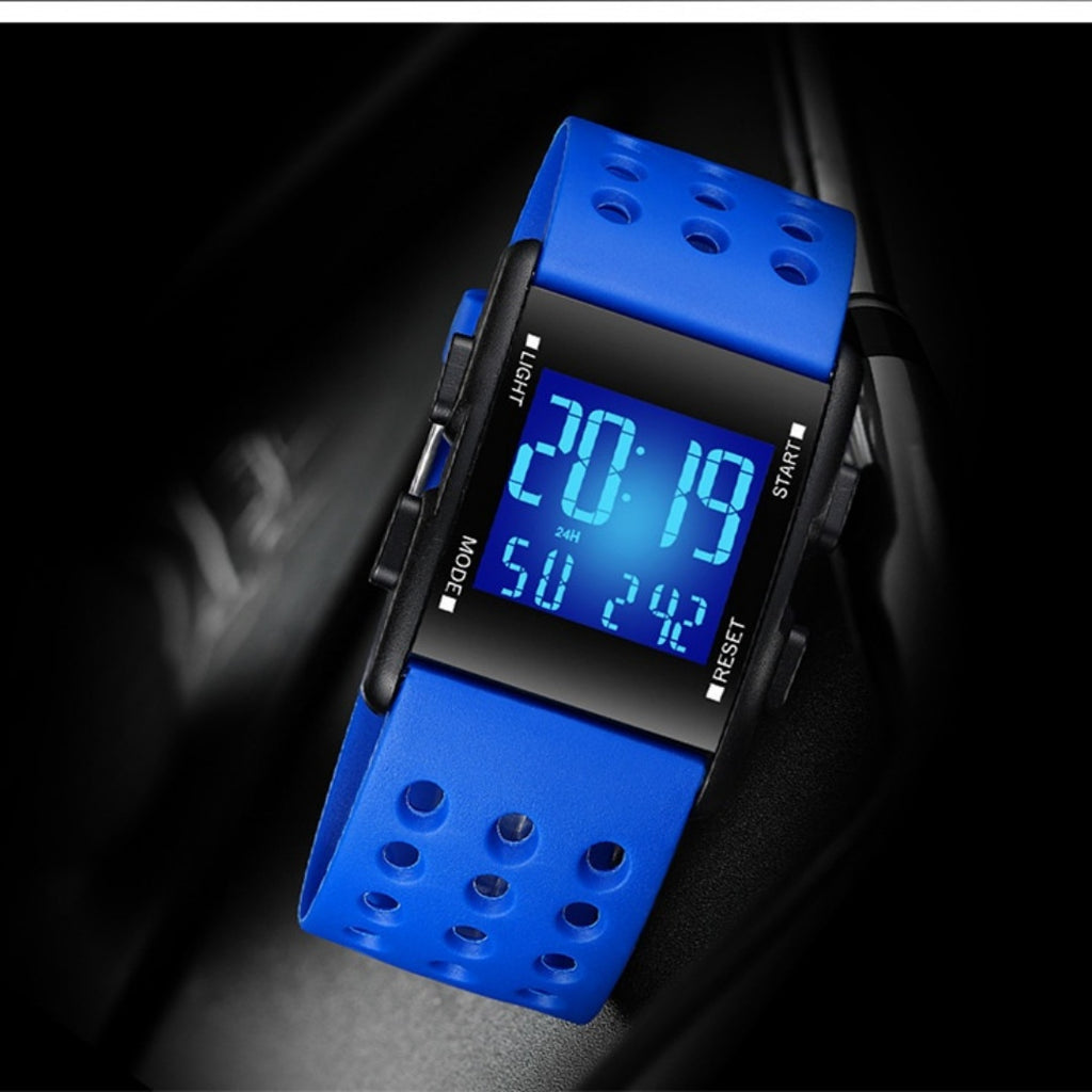 Montre numérique légère et imperméable