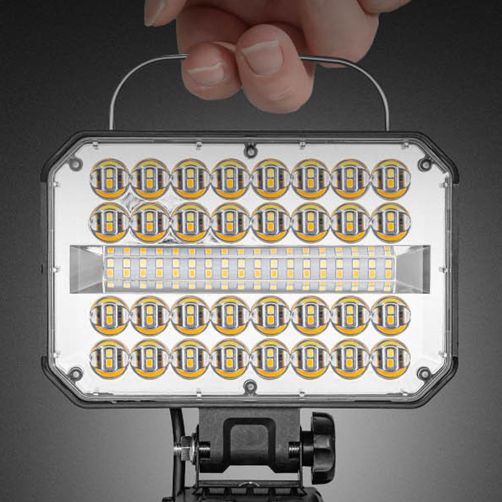 LED travail léger sans fil pour Milwaukee M18 18V Batterie USB Port extérieur Lampe