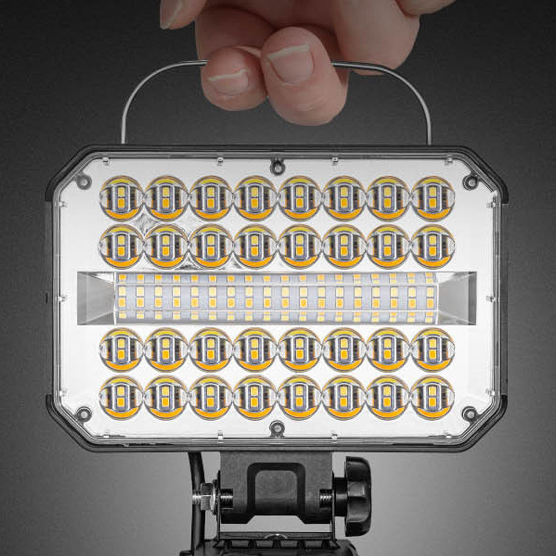 LED travail léger sans fil pour Milwaukee M18 18V Batterie USB Port extérieur Lampe