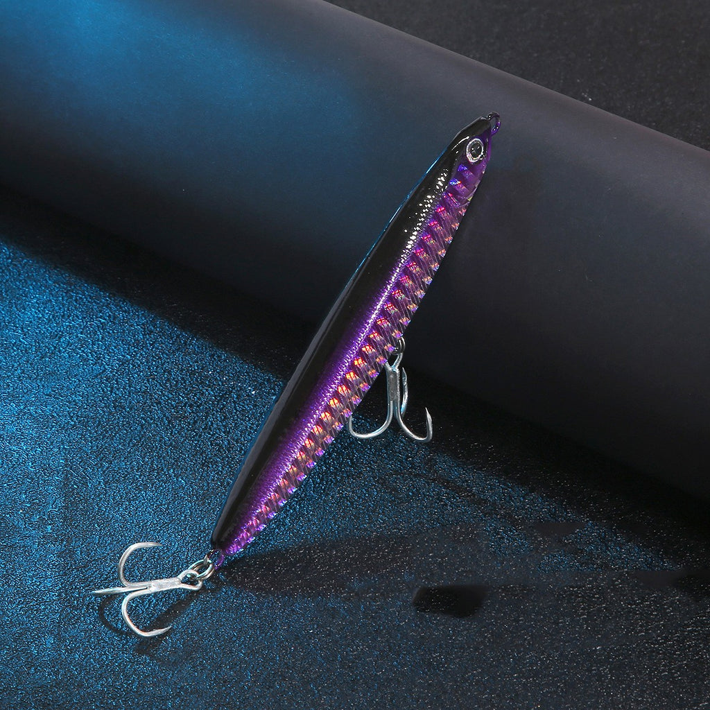 Crayon perlé Crayon pleine couche de natation Fausse queue Flying Ghost Pencil Fishing Tackle