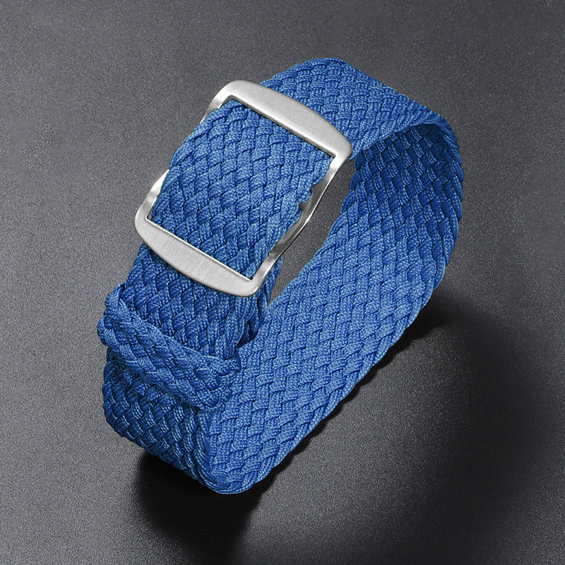 Bracelet de montre en nylon tissé pièces sur toile bracelet de montre
