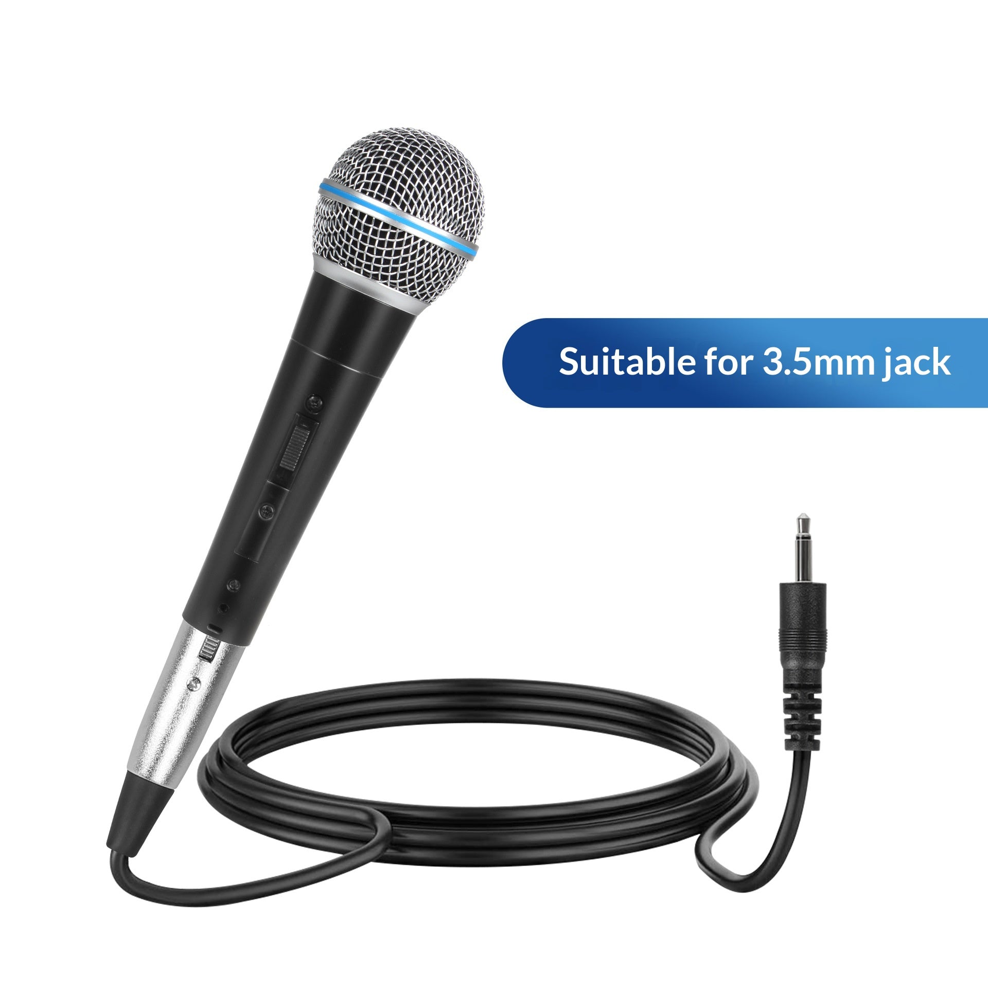 Maison Professionnelle Karaoké Et Stage Ordinateur Enregistrement Dynamique Métaux Microphone filaire