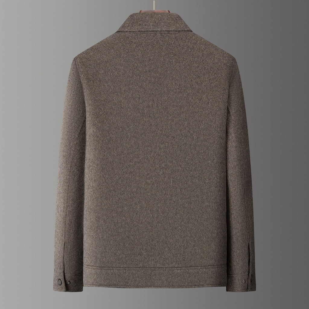 Manteau de laine à deux seins Hommes Vêtements de dessus