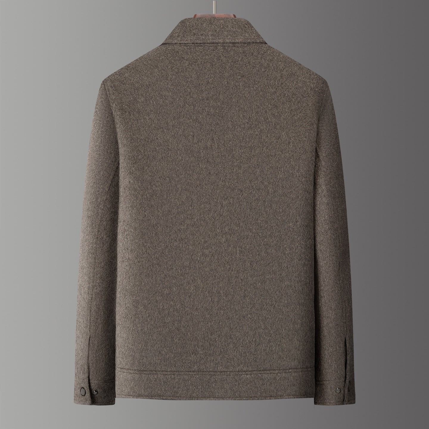 Manteau de laine à deux seins Hommes Vêtements de dessus