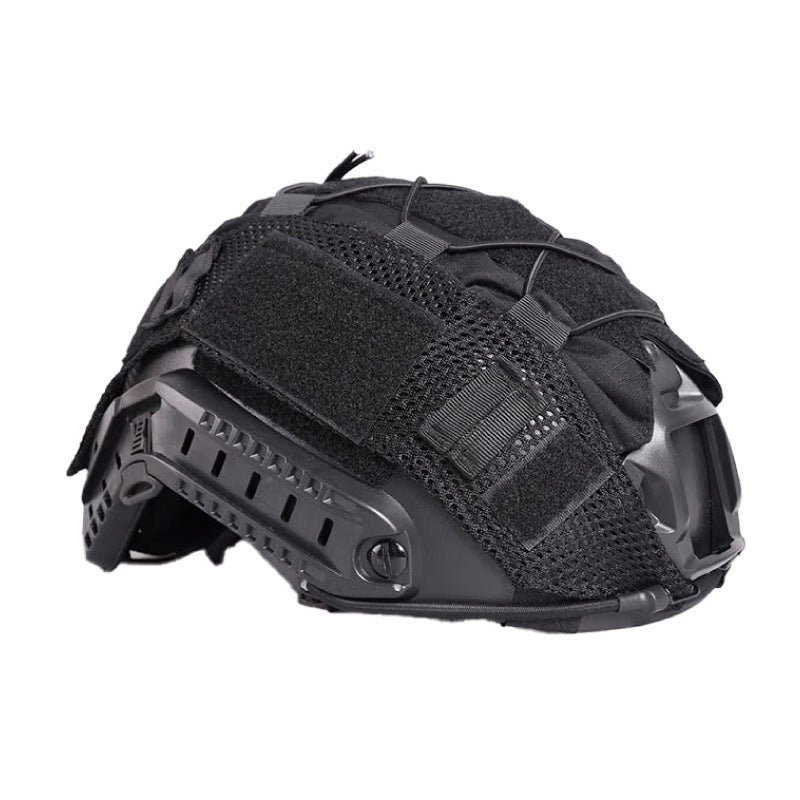 Couverture casque Camouflage avec cordon élastique Tactique Couverture casque Camouflage