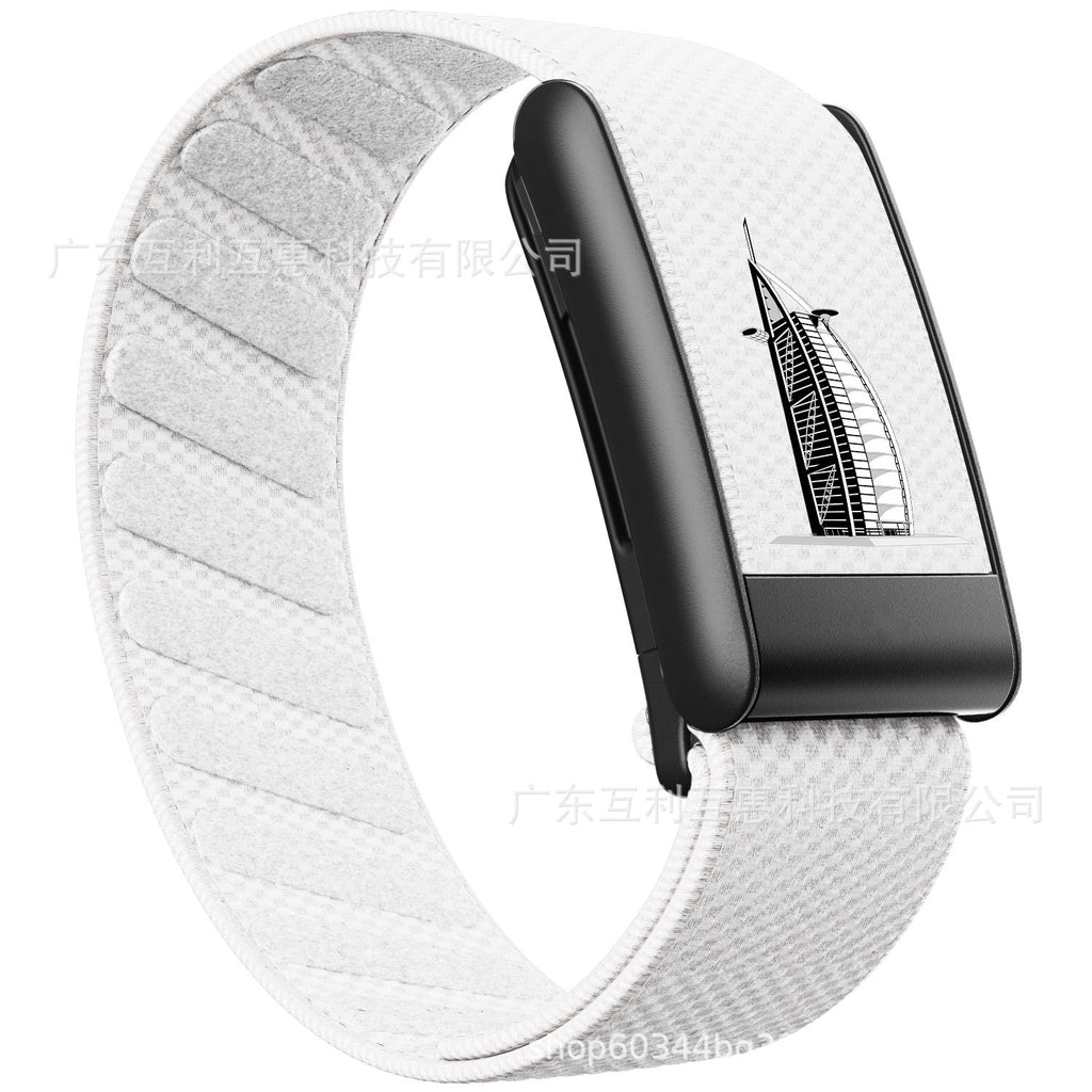 Bracelet en nylon tressé Sportif et respirant