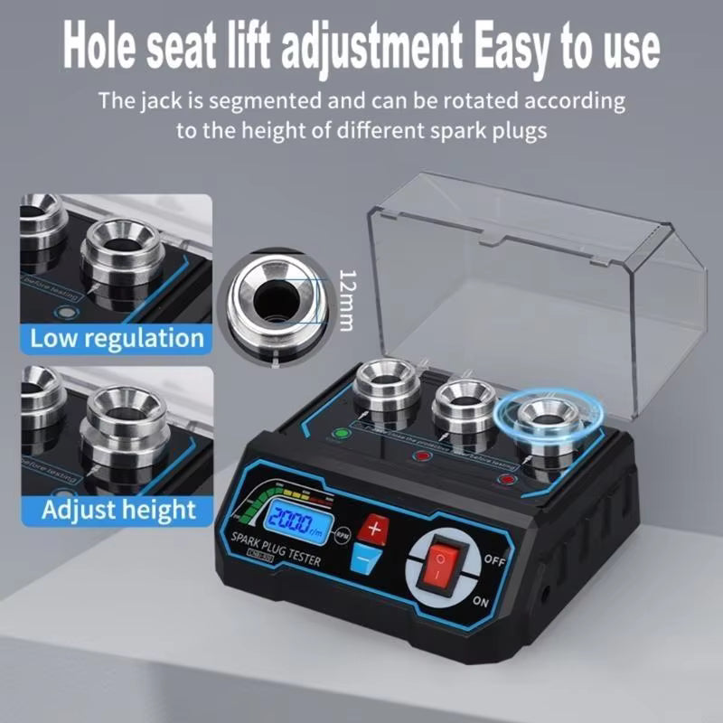 TesterLCD Testercar réglable Testerspark Plug Performance Detecteur