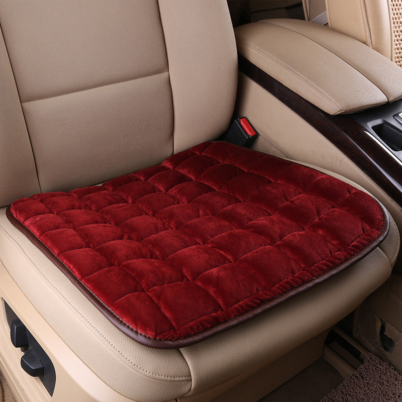 Coussin en peluche de voiture Ensemble en trois parties sans attache Non-dérapant sans dossier