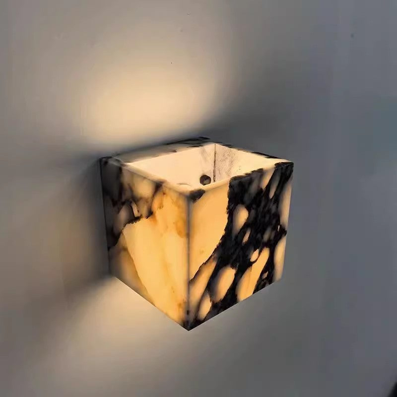 Lumière murale en marbre pour la chambre à coucher