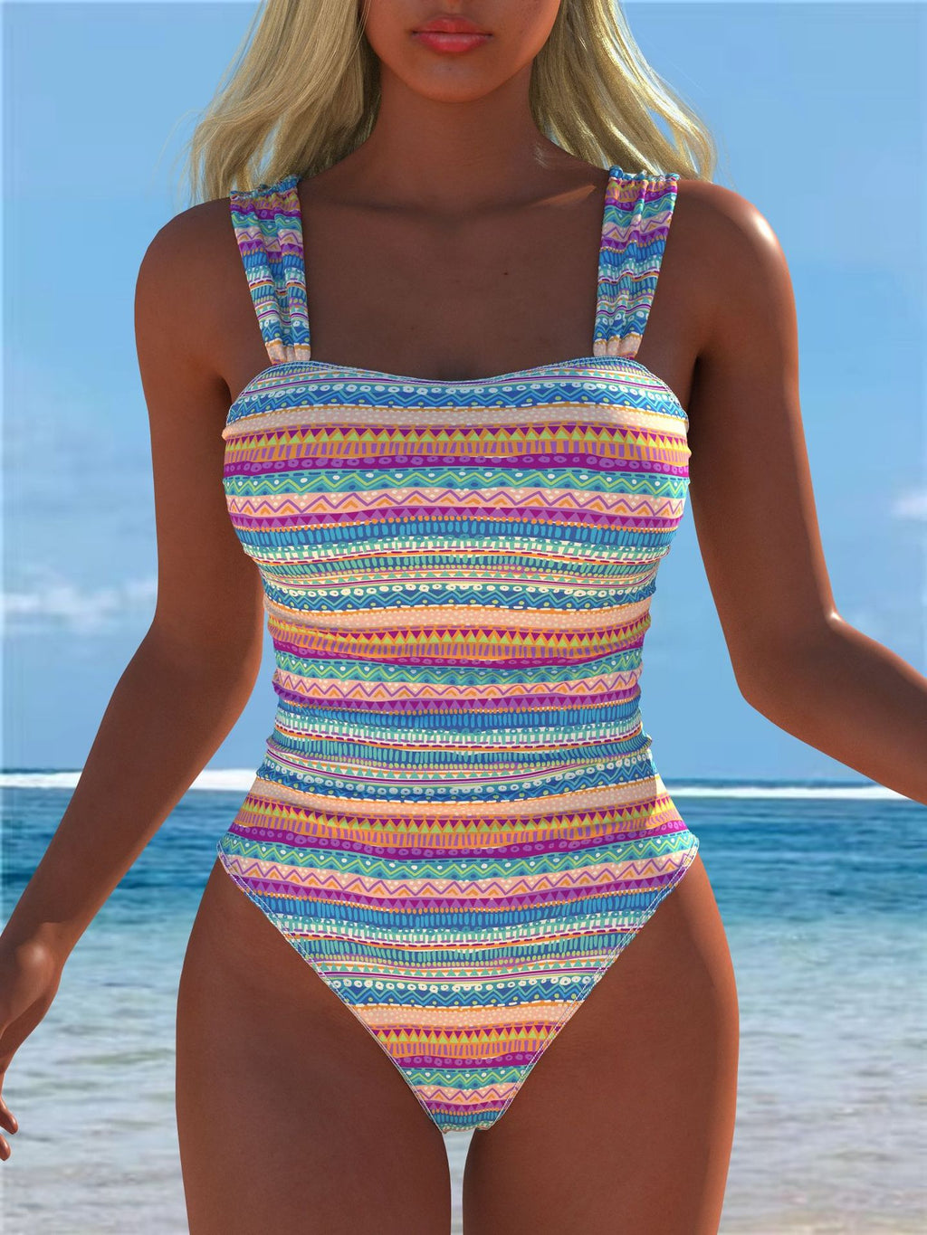 Maillot de bain en une seule pièce pour femmes