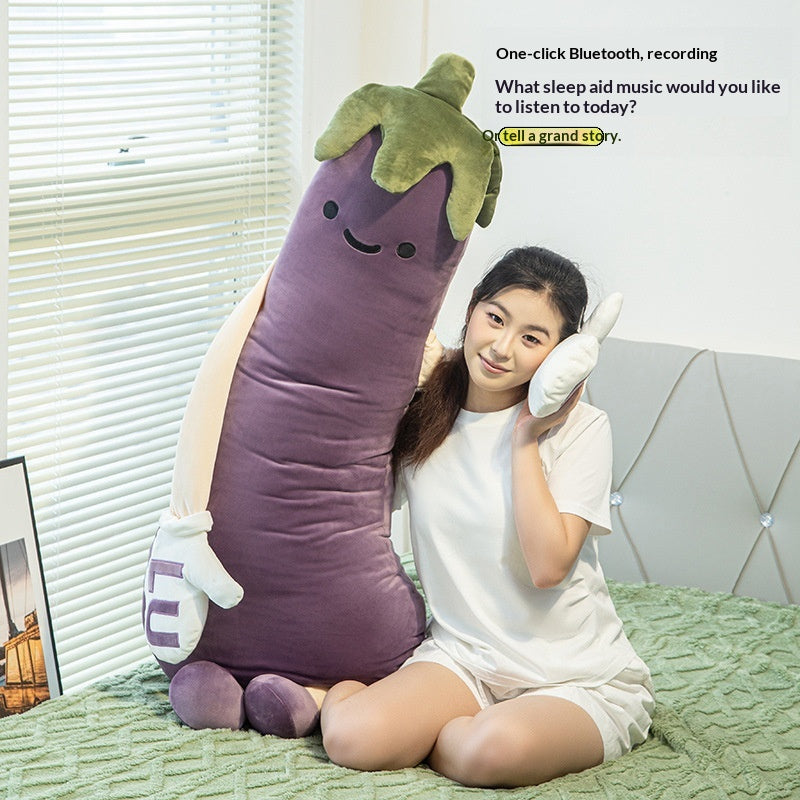 Aubergine Roi Sleep-Talking Plongée Oreiller Doll pour les filles à coucher avec