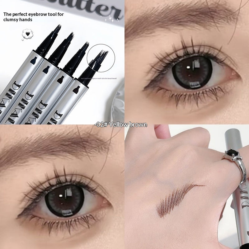 Étanche en peluche multi-effets Et un crayon pour sourcils