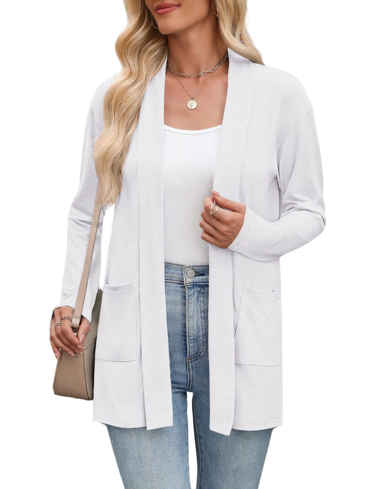 Women's lightweight cardigan sweatshirt coat
