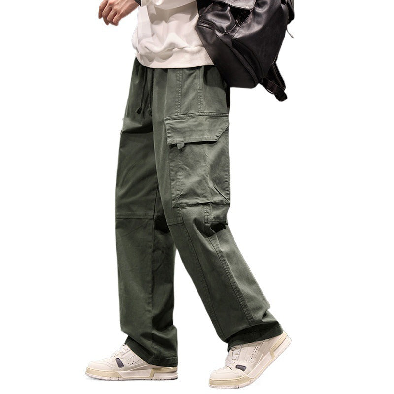 En automne et en hiver, les pantalons de fret surdimensionnés