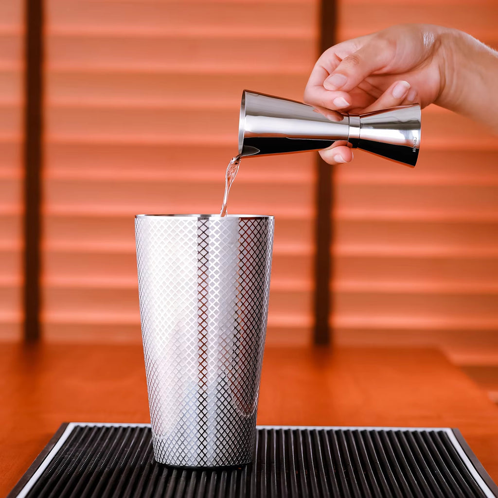 Cocktail de mesure en acier inoxydable 304 avec marquage de volume
