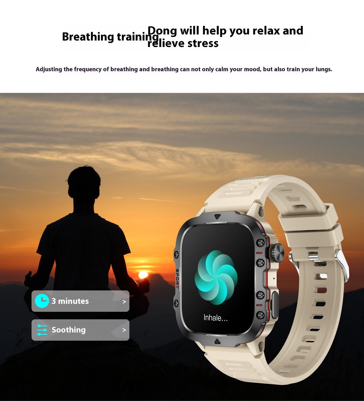 Montre d'appel Bluetooth sport en plein air
