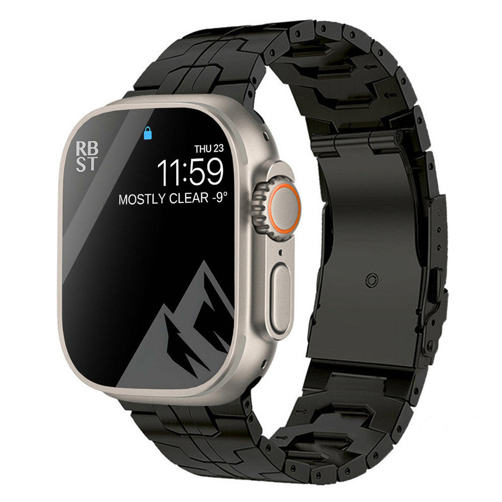 Bracelet de montre homme en fer titane
