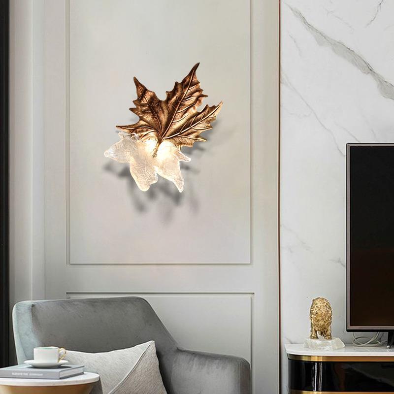 Lampe murale tout-cuivre Salon Style chinois