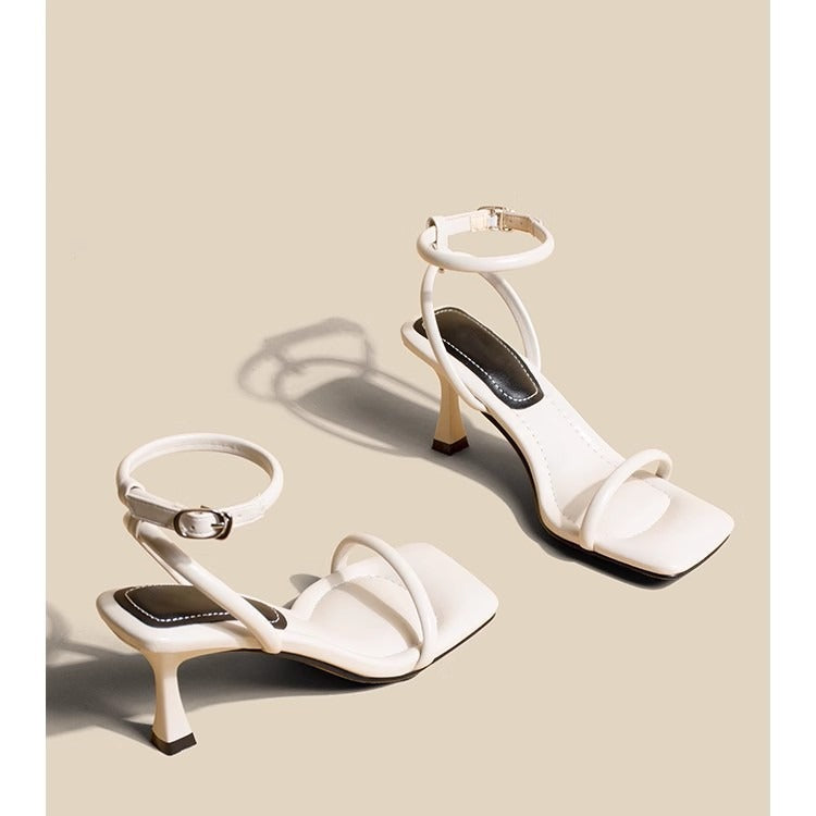 Sandales à semelle unique pour femmes Saison estivale