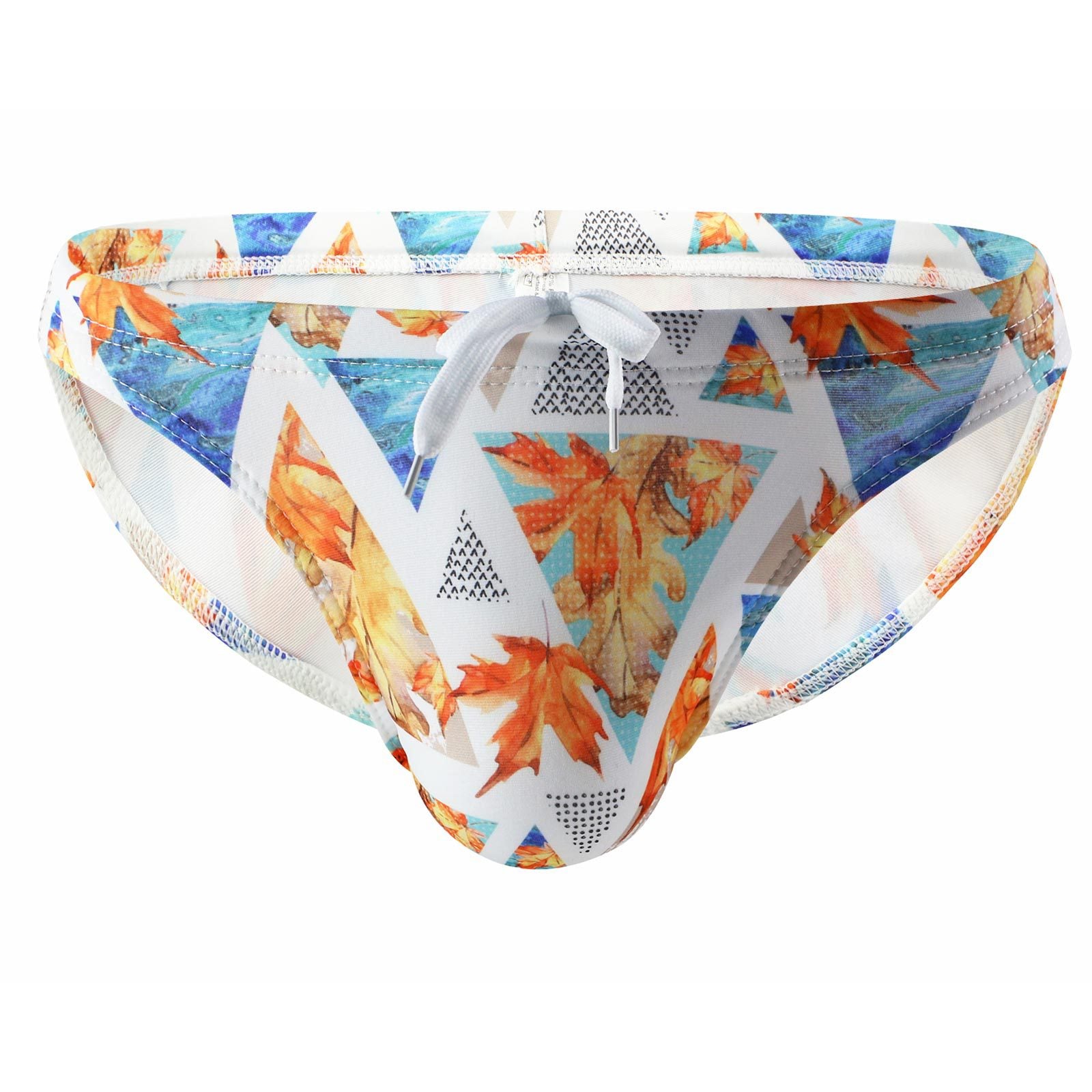 Impression sexy Natation Trunks Plant Coconut Maple Leaf Trendy Beach Pantalon de printemps multicolore