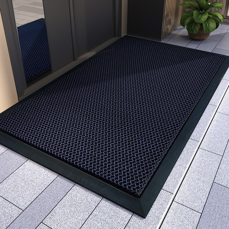Tapis de porte extérieur antidérapant élastique pour les entrées de Villa