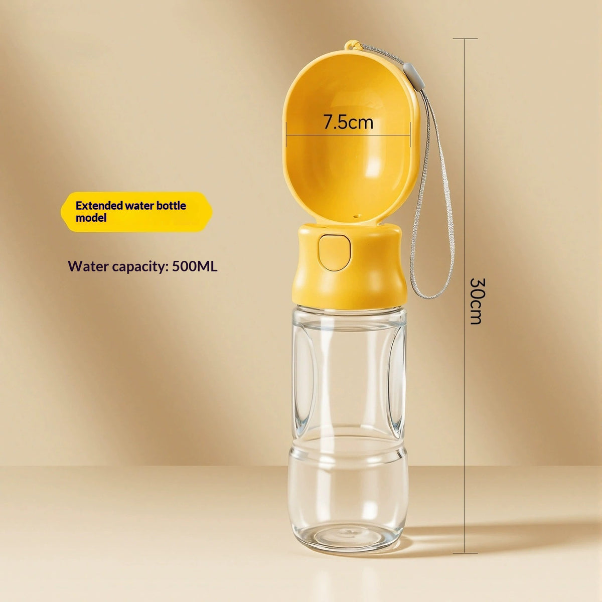 Distributeur d'eau portable pour animaux de compagnie pour les sorties