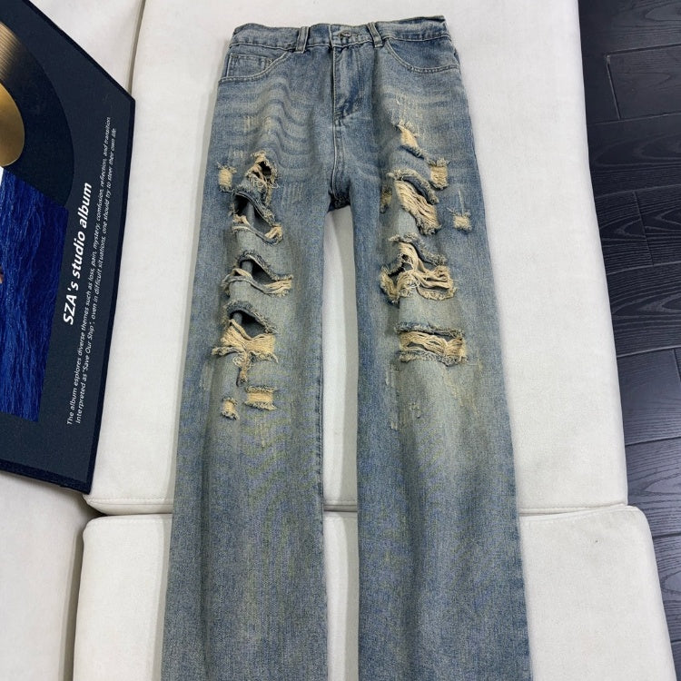 Men's American Style Straight Leg Jeans