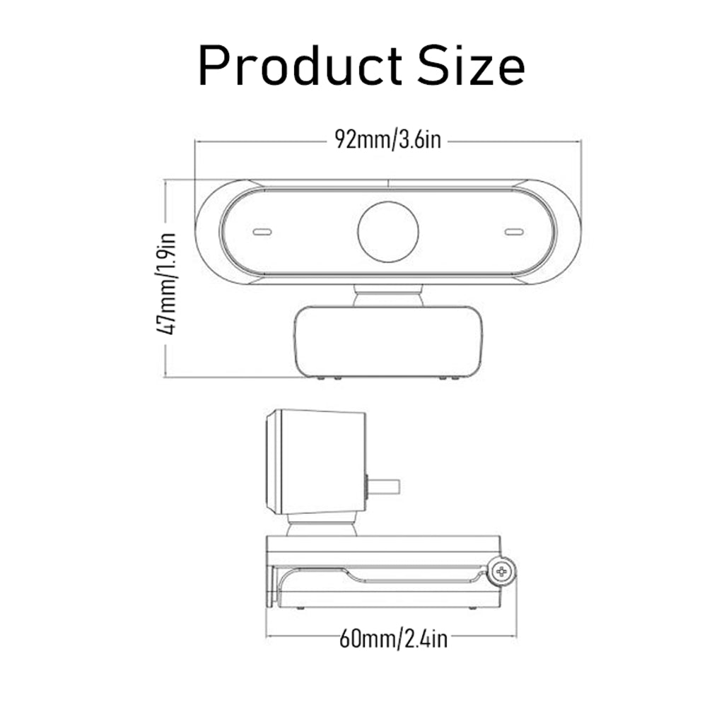 1080P Conférence webcam vidéo