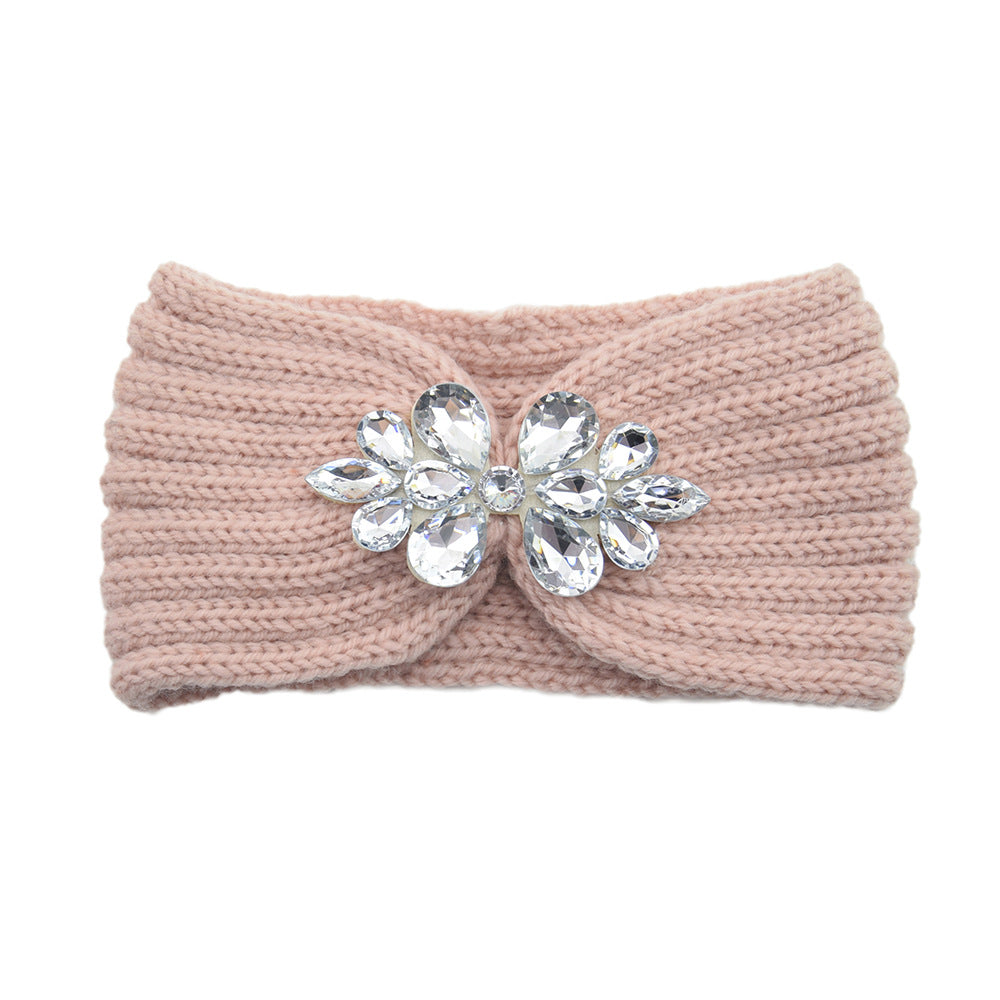 Exercice de lavage du visage Yoga Bandeau de laine chaude