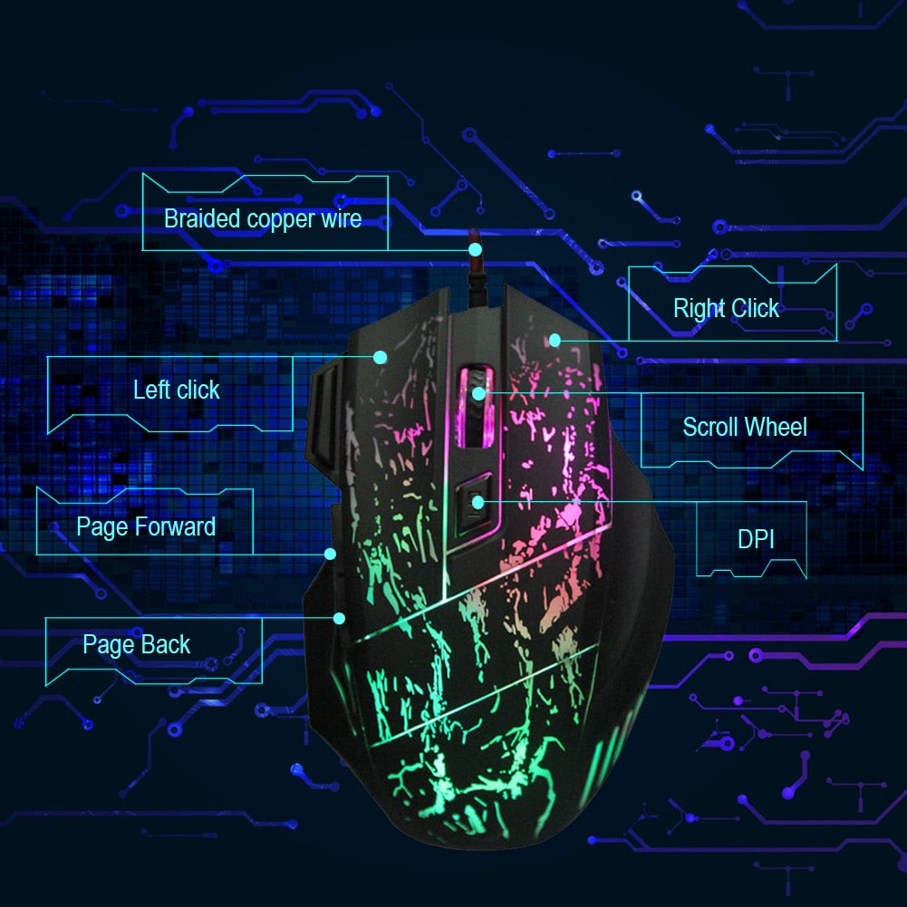Souris de jeu informatique