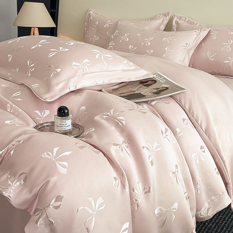 Couverture de couettes d'été de style européen en silk glacé