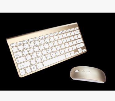 2.4G Clavier sans fil et souris Protable Mini Clavier de souris Combo Set pour carnet Lapto