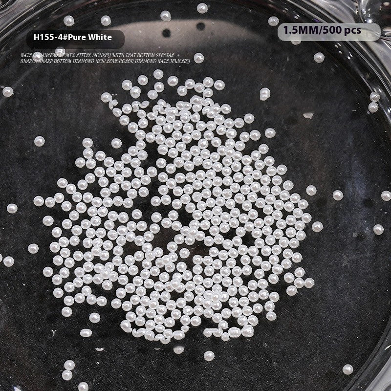 Sac de perles All-matching Nail Ornement