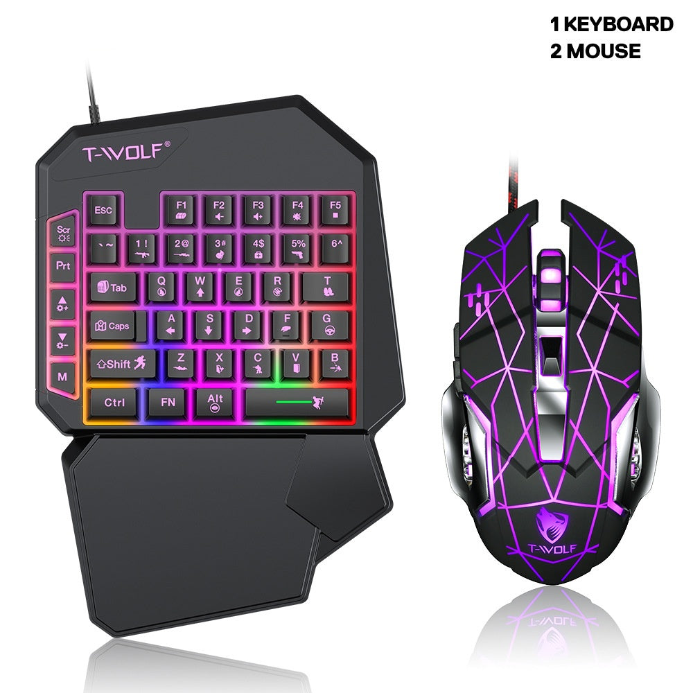 Clavier de souris à main simple Lei Lang TF900
