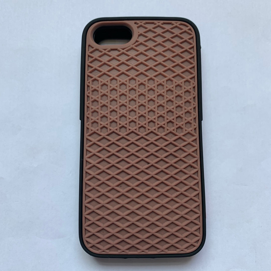 Étui de téléphone en silicone à semelle de gaufre
