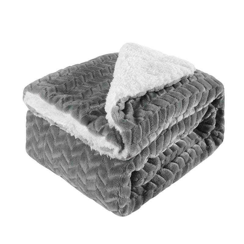 Couverture-cadeau en laine de laine de la laine de laine de laine de laine de laine de laine de laine de laine de laine de laine épaisse