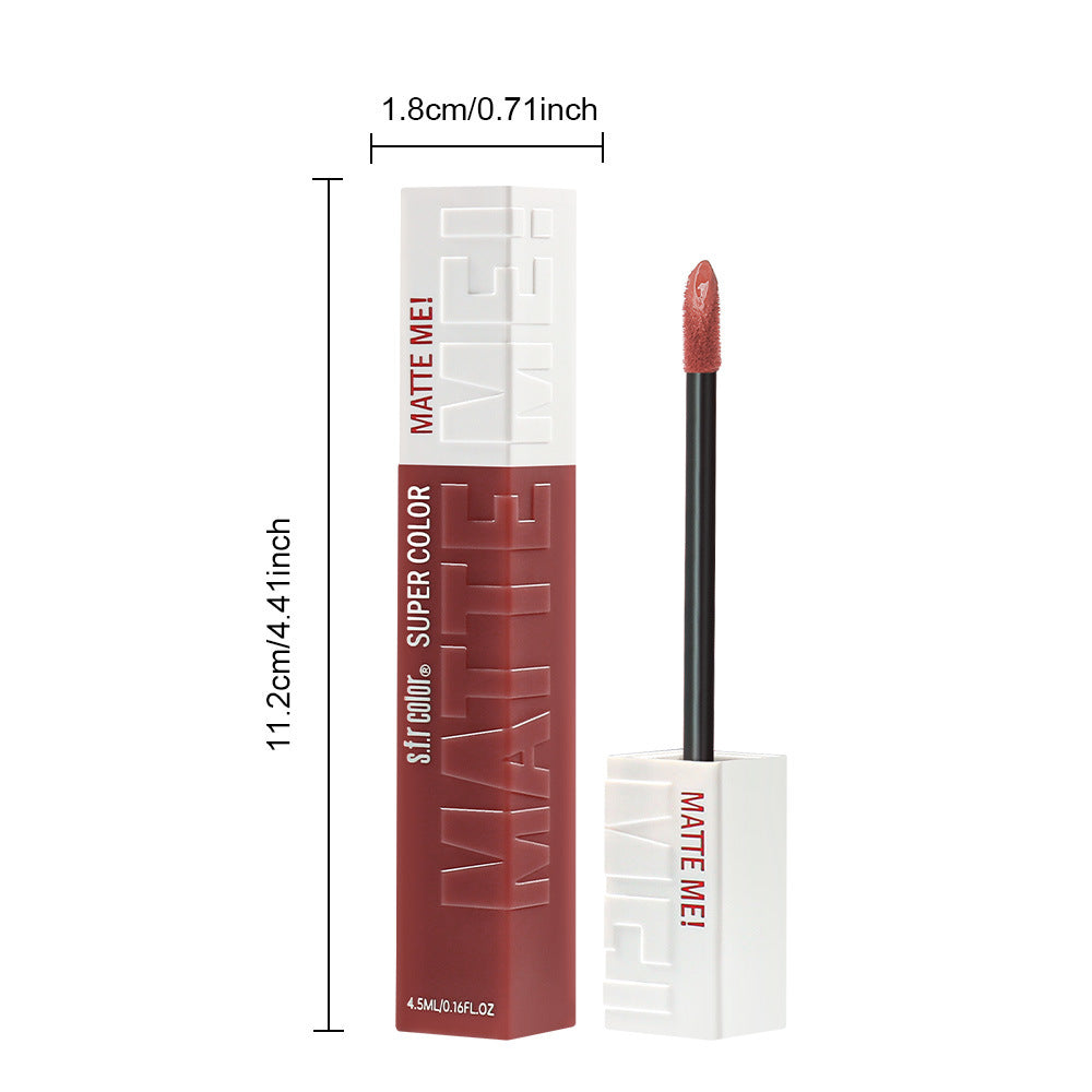 Rouge à lèvres antidérapant à longue tenue