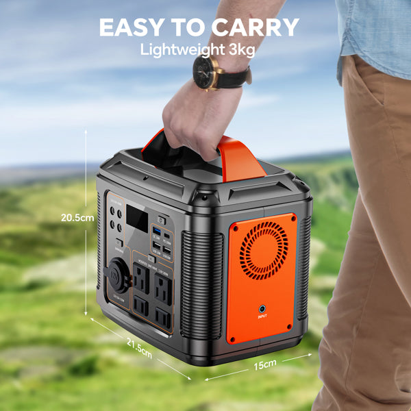Powerbank 300w Portable Power Station avec panneau solaire 60w pour le camping générateur solaire 296