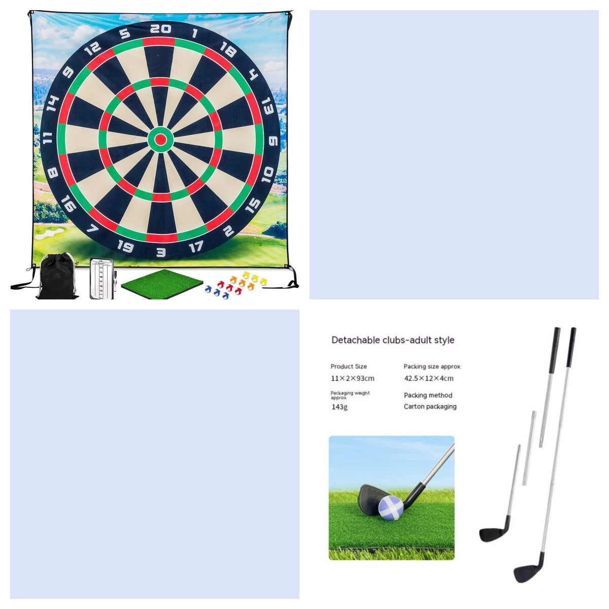 Golf Metal Club Jouets extérieurs parent-enfant