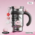Stainless steel cup for women
