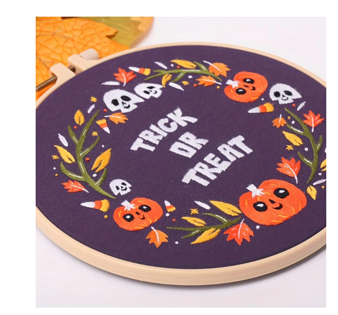 Diy Broderie paquet matériel Noël Halloween Débutant
