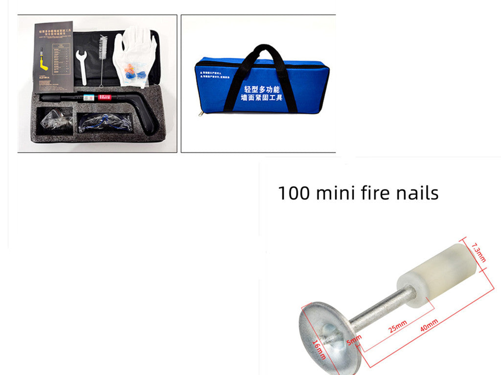 Mini Silencer Gun Nailer Wall fixation