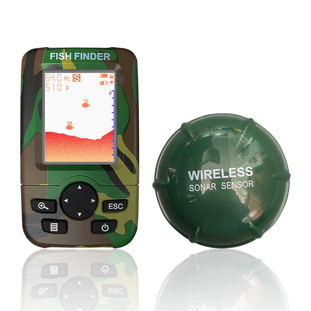 Smart Wireless Fish Finder Détection précise des postes de groupe de poissons Divers styles