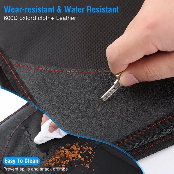 2 Packs Car Seat Protector Cushion Mat Pad with Thick Padding Protector for Car Baby Child