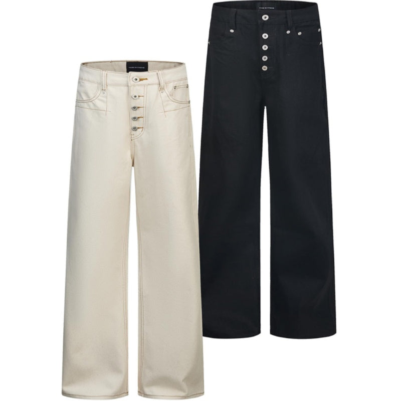 Skinny Jeans Zipper Fly Boucle cinq pièces