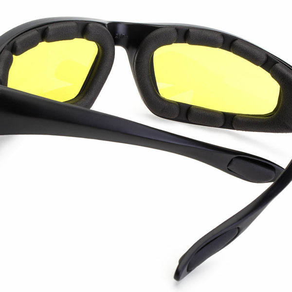 3 paires moto sport motard vélo lunettes d'équitation résistant au vent protection des yeux sports goggle