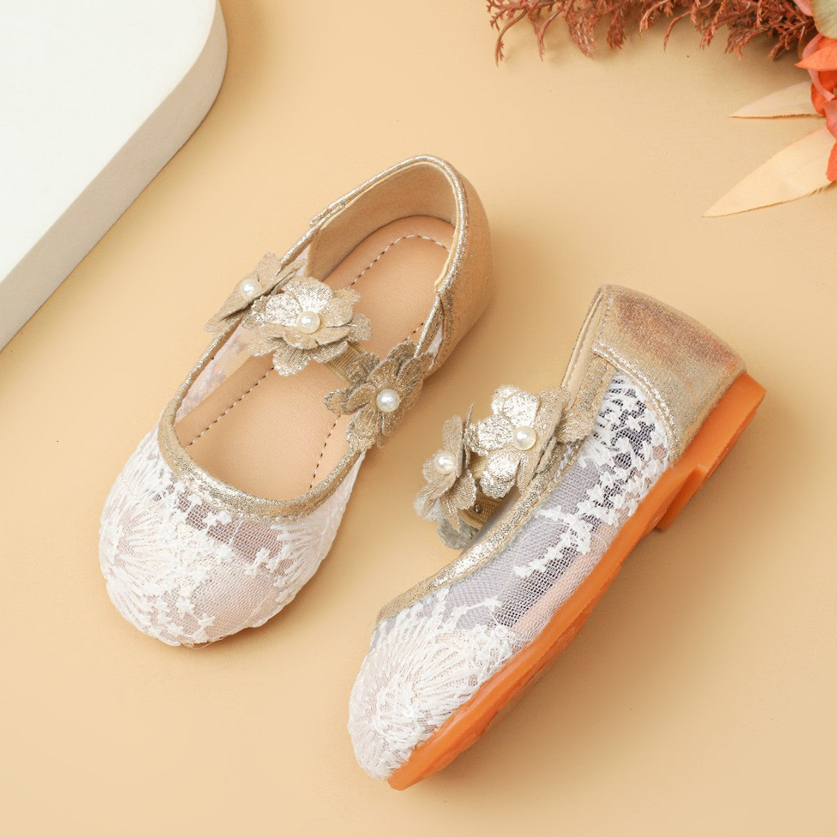 Style antique Soft Bottom Brodé Fleur Chinois Style Princesse monocouche Chaussures