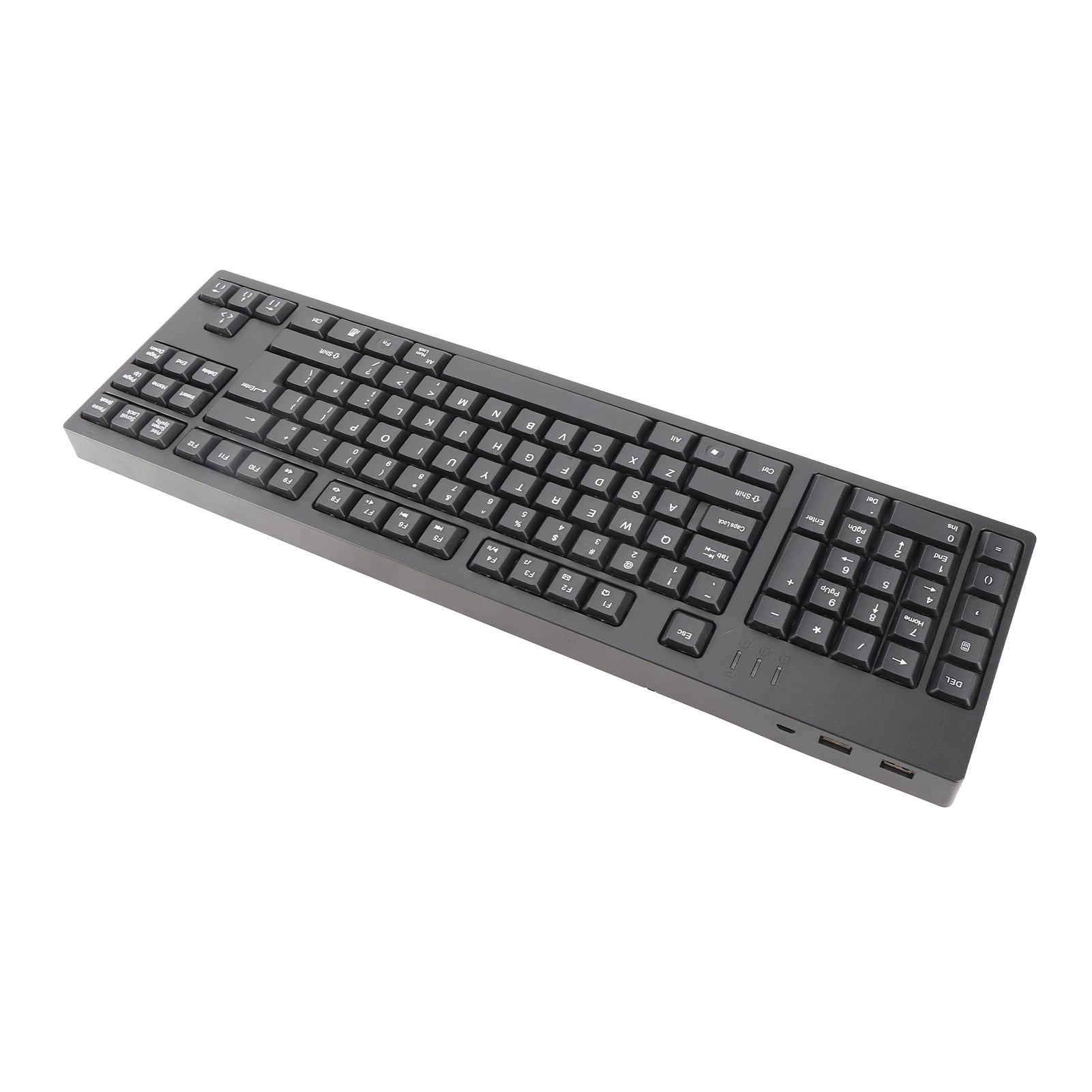 Clavier main gauche Ergonomic Full Size Dual USB Interface 109 clés Clavier pour ordinateur